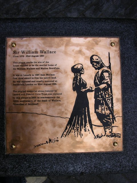 The new plaque