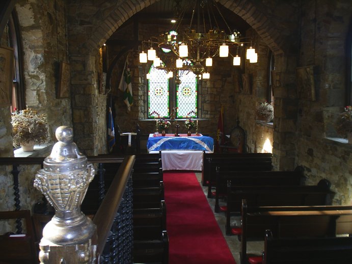 The Spirit of Wallace in Lee Castle Chapel